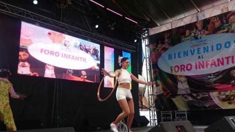 Gran diversión ofreció “Circo Ortega” en Foro Infantil imagen 10