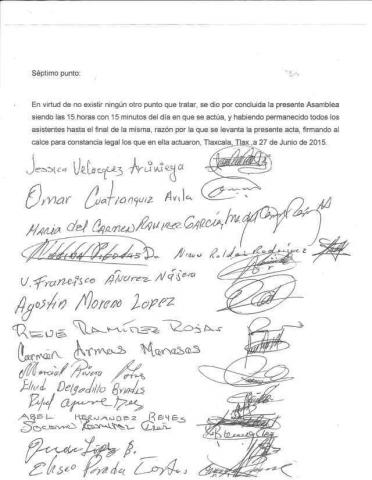 Consejeros estatales de MORENA desmienten a Martha Palafox como promotora de la soberanía nacional en Tlaxcala imagen 2