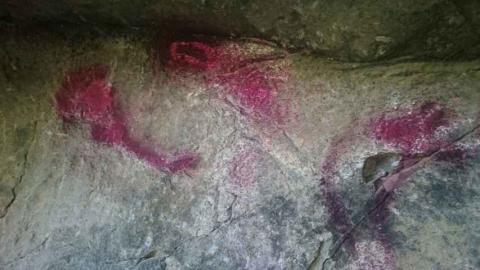 Investiga PGR vandalismo en pinturas rupestres de Tlaxcala imagen 1