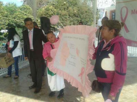 Marchan en Calpulalpan en conmemoración del mes contra Cáncer de Mama imagen 5