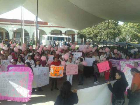 Marchan en Calpulalpan en conmemoración del mes contra Cáncer de Mama imagen 3