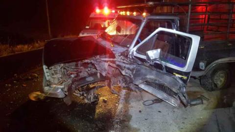 Ex alcalde de Nativitas resulta lesionado en accidente vial imagen 3