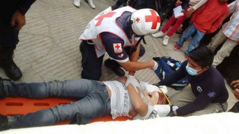 Por conducir su moto ebrio se accidenta imagen 2