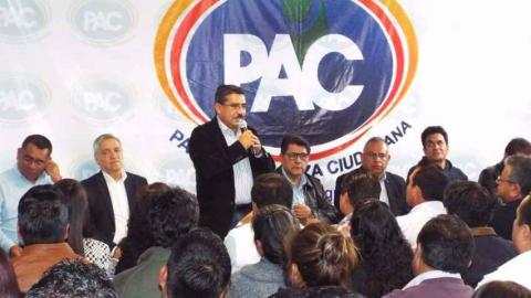 Asume Fortunato Macías Lima presidencia PAC