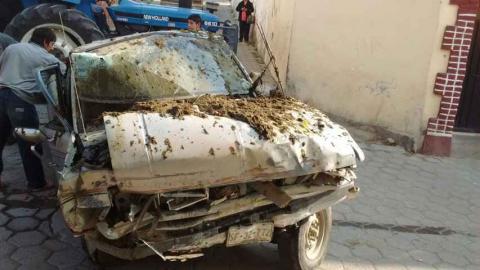 Tres lesionados deja camioneta sin frenos al impactarse contra casa imagen 2
