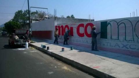 Borran bardas de Edilberto Algredo para colocar a Mena imagen 4