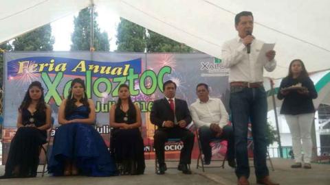 Alcalde JCL corona a Diana I y da apertura a feria anual 2016 imagen 1