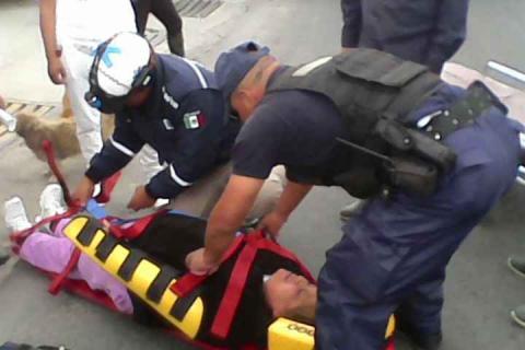 Resulta lesionada una mujer al ser atropellada por un ciclista imagen 1
