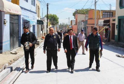 Supervisa AAL avances de la obra de la Avenida Hidalgo imagen 1