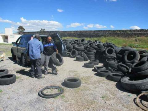 Campaña permanente de reciclado en Chiautempan