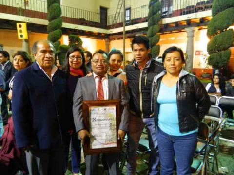 Reconocen oradores de México a Xicohténcatl Delgado Santiago imagen 1