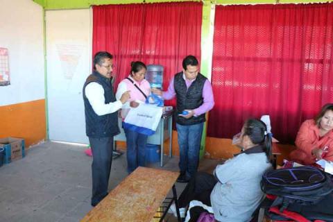 La Coordinación de Salud Municipal y Coeprist visitan comedores escolares de Contla imagen 2