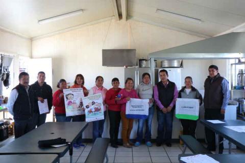 La Coordinación de Salud Municipal y Coeprist visitan comedores escolares de Contla imagen 3