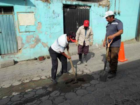 Repara Tetlanohcan fugas de agua potable imagen 4