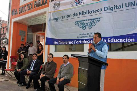 Inauguran en Calpulalpan Biblioteca Digital UNAM imagen 5