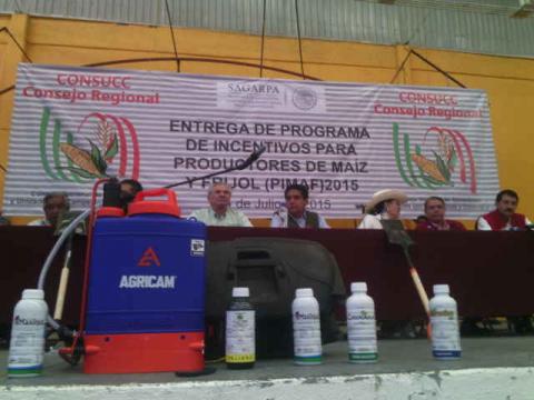 Entrega SAGARPA en Calpulalpan recursos del PIMAF en beneficio de productores Tlaxcaltecas imagen 1