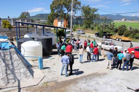 Equipan centro de hipoclorito de Sodio en Calpulalpan imagen 1