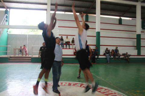 En Nativitas se fomenta el deporte con torneo de basquetbol imagen 1