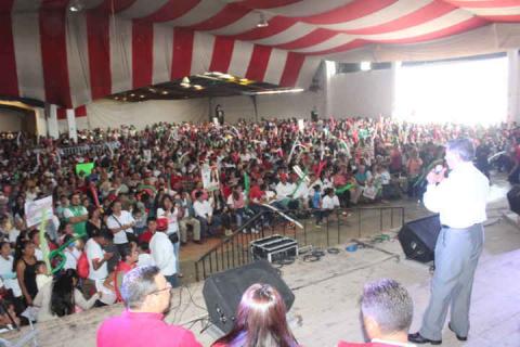 Realizan exitoso cierre de campaña candidatos priistas en Tlaxco imagen 2