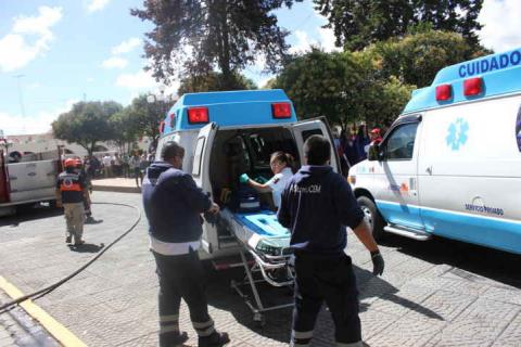 Con simulacro recuerda Calpulalpan Día Nacional de Protección Civil imagen 6