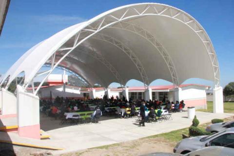 San Jose Teacalco es beneficiado con 2 domos por el Diputado Federal imagen 2