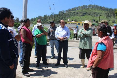 Barranco inició obra para mejoramiento de Atoyatenco