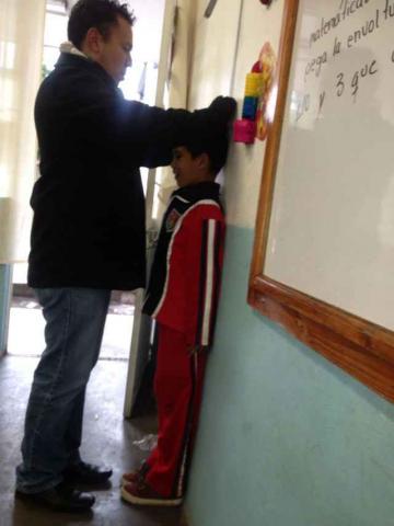 Inician censo de peso y talla en estudiantes de primaria públicas imagen 1