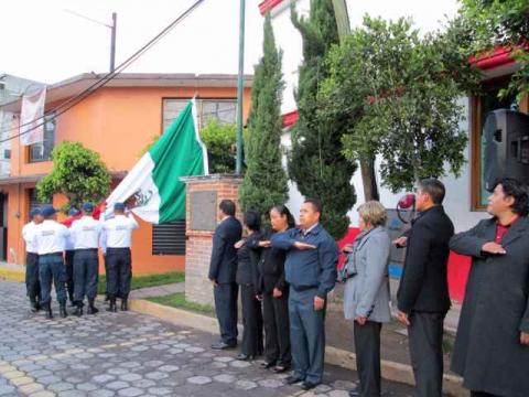 Conmemoraron en Tetlanohcan a Niños Héroes de Chapultepec imagen 1