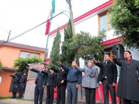 Conmemoraron en Tetlanohcan a Niños Héroes de Chapultepec imagen 2