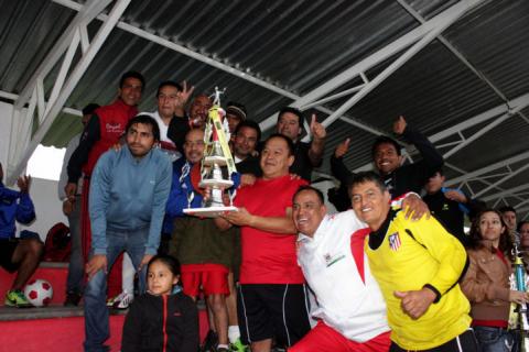 Realizan torneo de Futbol 7 en “Feria Patronal Calpulalpan 2015” imagen 1