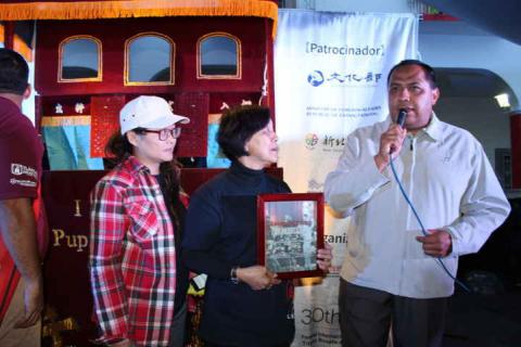 Titiriteros Taiwaneses se presentaron en Xicohtzinco imagen 2