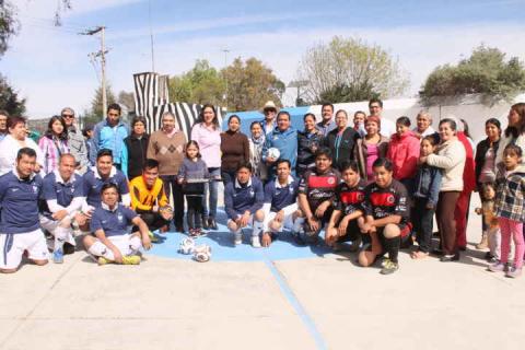 Entrega Valentín Gutiérrez mejoramiento de imagen urbana en Petroquímica y Tlahuicole imagen 2