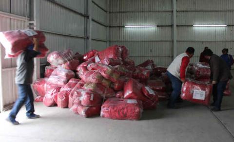 Apoya Ayto. de Huamantla con traslado de chamarras para estudiantes imagen 6