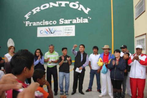 Gran exhibición de Pelotaris Nacionales en nuevo Frontón de Calpulalpan imagen 9