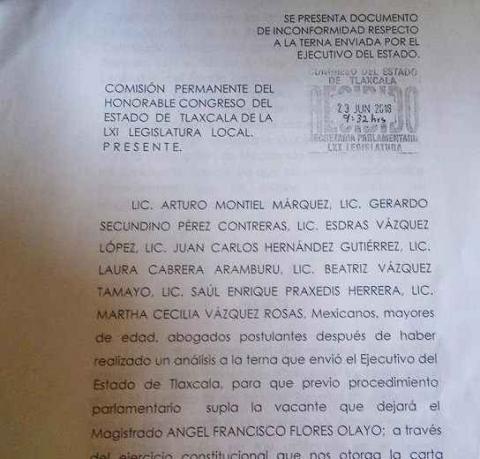 Rechazan abogados a Héctor Maldonado Bonilla como magistrado