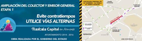 Por obras, se modifica circulación vehicular en la Central Camionera imagen 2