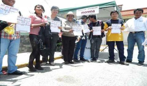 Respalda Martha Palafox trabajo político de MORENA en Tlaxcala