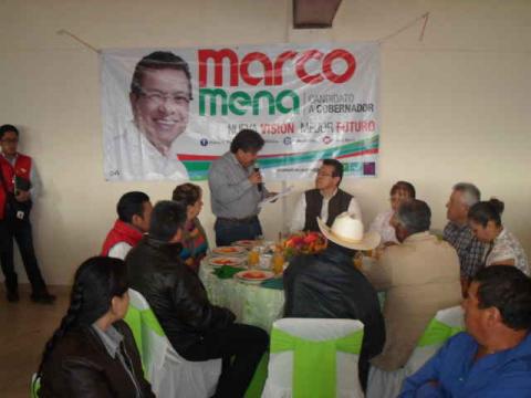 Experredistas se integran a proyecto de Marco Mena imagen 1