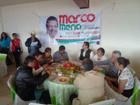 Experredistas se integran a proyecto de Marco Mena imagen 2