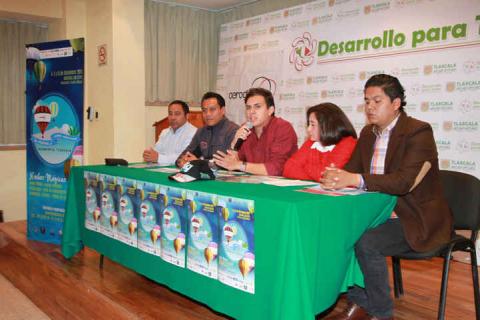 Presentan el "V Festival de Globos Aerostáticos"