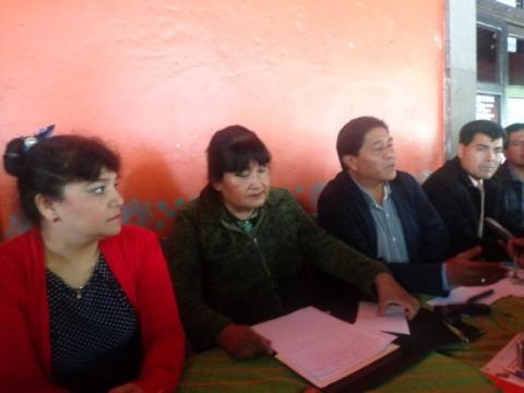 Sale al paso Domitila contra elección de delegados del Stacobat