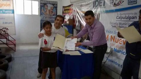 Promueve H. Ayuntamiento de Calpulalpan el box mediante exhibiciones imagen 5
