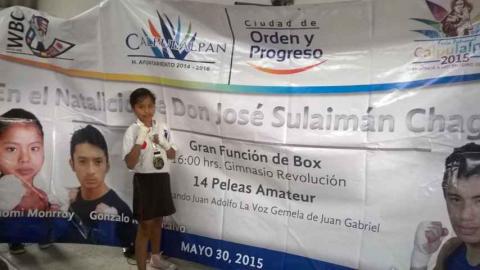 Promueve H. Ayuntamiento de Calpulalpan el box mediante exhibiciones imagen 2