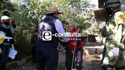 Gobierno municipal de Teolocholco entrega despensas a familias vulnerables imagen 1