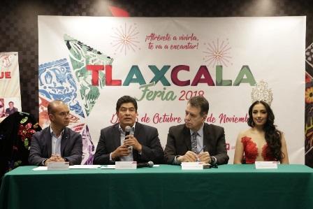 Presentan en la CDMX programa de “Tlaxcala Feria 2018” imagen 1