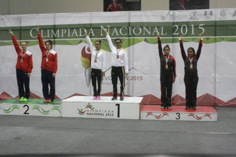Suma gimnasia de trampolín dos bronces en Olimpiada Nacional imagen 1