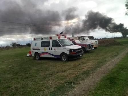 PC de Teacalco evacuó a 17 familias por explosión de Pemex imagen 3
