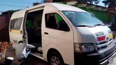 Fingen ser pasajeros y se roban colectiva en Xalostoc imagen 1
