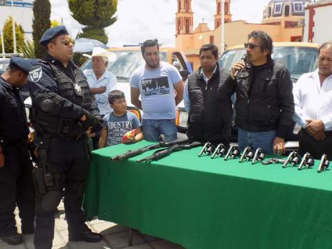 Con entrega de equipo Táctico-operativo Sanctorum refuerza su seguridad pública imagen 4