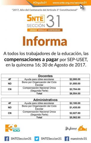 Presionan a la SEP- USET para entregar millonario bono